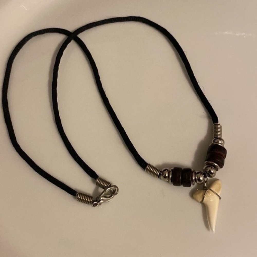 Shark tooth necklace